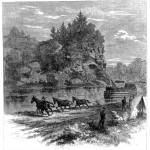 Union troops being towed along the Chesapeake and Ohio Canal to join General Banks' command (The New York Illustrated Newspaper, November 11, 1861; courtesy of Princeton University Library)