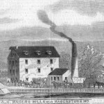 Confederates taking flour from a Hagerstown mill (Theodore R. Davis, artist; Harpers Weekly, October 18, 1862; courtesy of Timothy R. Snyder)