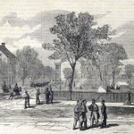 The center of Leesburg, Virginia, occupied by Federal forces (The New-York Illustrated News, November 29, 1862; courtesy of Princeton University Library)