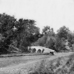 Burnside Bridge looking toward the west bank (September 1862, Alexander Gardner, photographer; Library of Congress) 