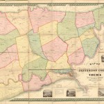Map of Jefferson County when it was part of VA (Courtesy of Library of Congress)