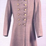 In the spring of 1864, a Baltimore merchant secretly sent a shipment of supplies to the Confederacy, including this uniform coat. The coat was a gift to Robert E. Lee from the women Southern sympathizers of Frederick and Carroll Counties in Maryland. (Courtesy of the Virginia Historical Society)