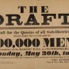Notice of Chambersburg Military Draft Notice of military draft to take place in Chambersburg, March 1864 (Gettysburg National Military Park)