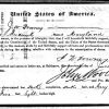 The Oath of Allegiance Signed by J. W. Downey The Oath of Allegiance signed by former Confederate soldier J. W. Downey on June 19, 1865 (ancestry.com)