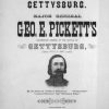 “Major General Geo. E. Pickett’s Celebrated Charge at the Battle of Gettysburg” Sheet Music Front page of sheet music titled “Major General Geo. E. Pickett’s Celebrated Charge at the Battle of Gettysburg” (Levy Collection of Sheet Music, Sheridan Libraries, Johns Hopkins University)